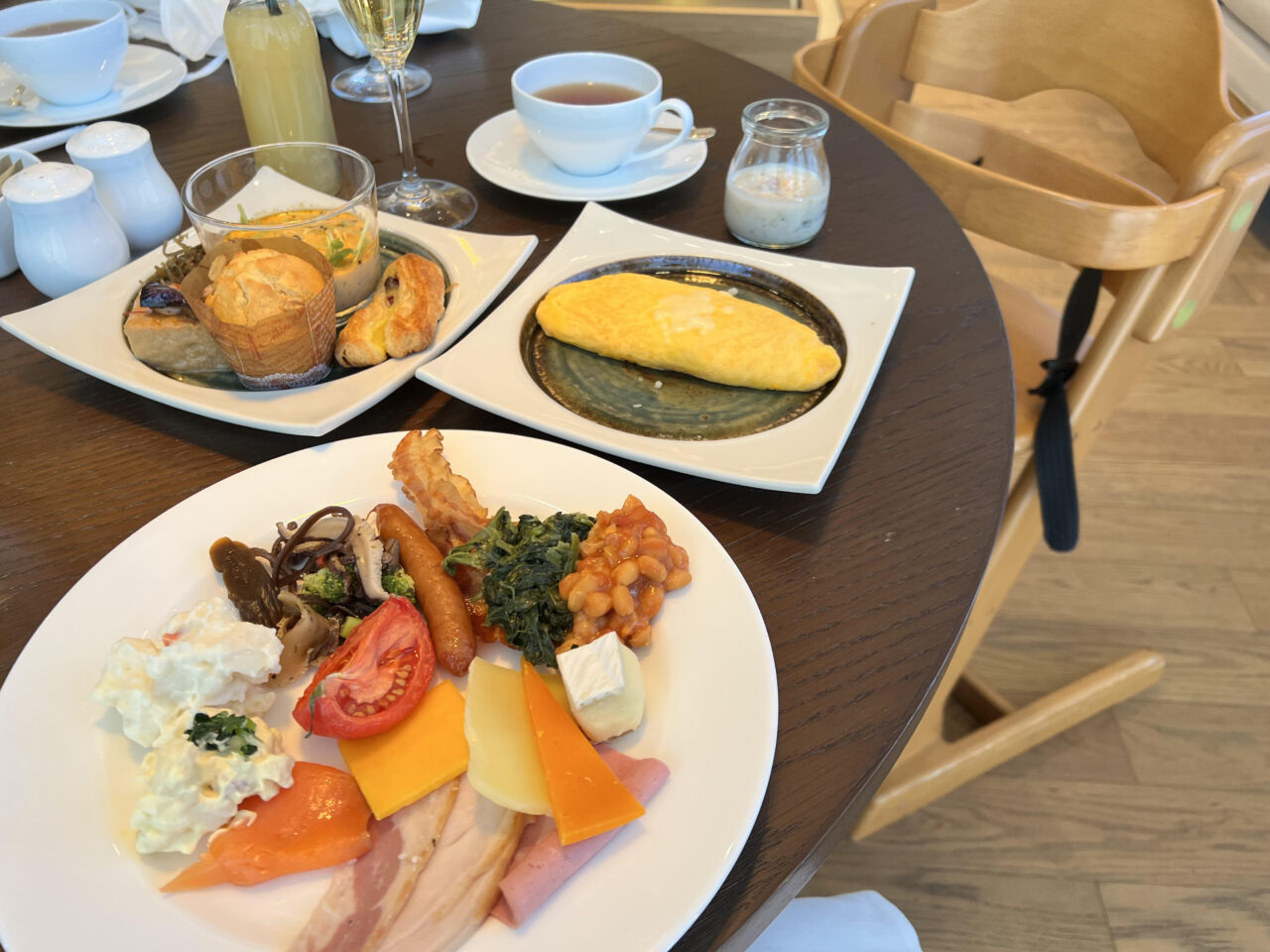 JWマリオット・ホテル奈良の「Silk Road Dining(シルクロードダイニング)」の朝食です。