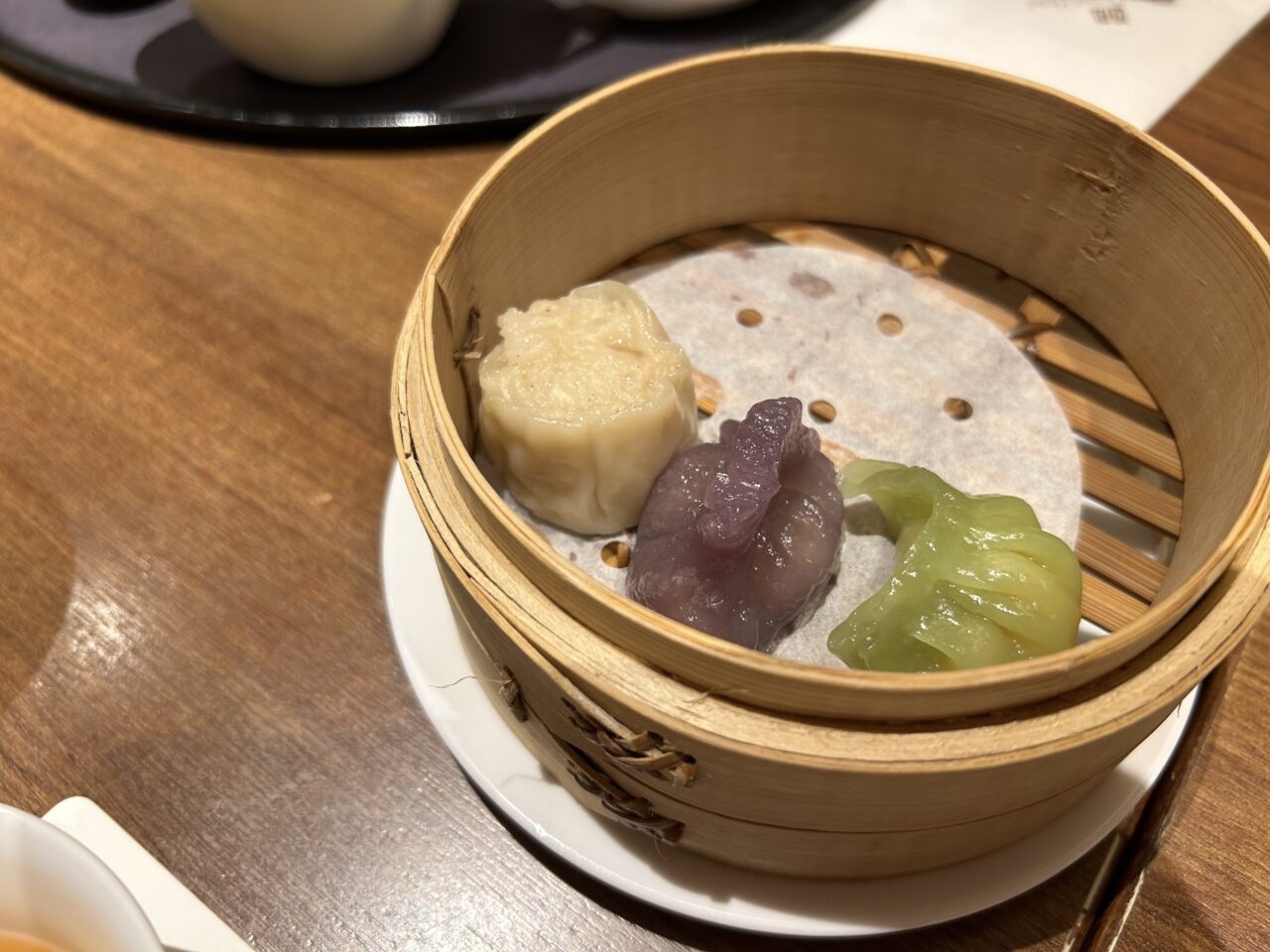 有馬グランドホテルの時分時にある中国料理「蓮-REN-」のお好みランチ2750円です。飲茶3種です。