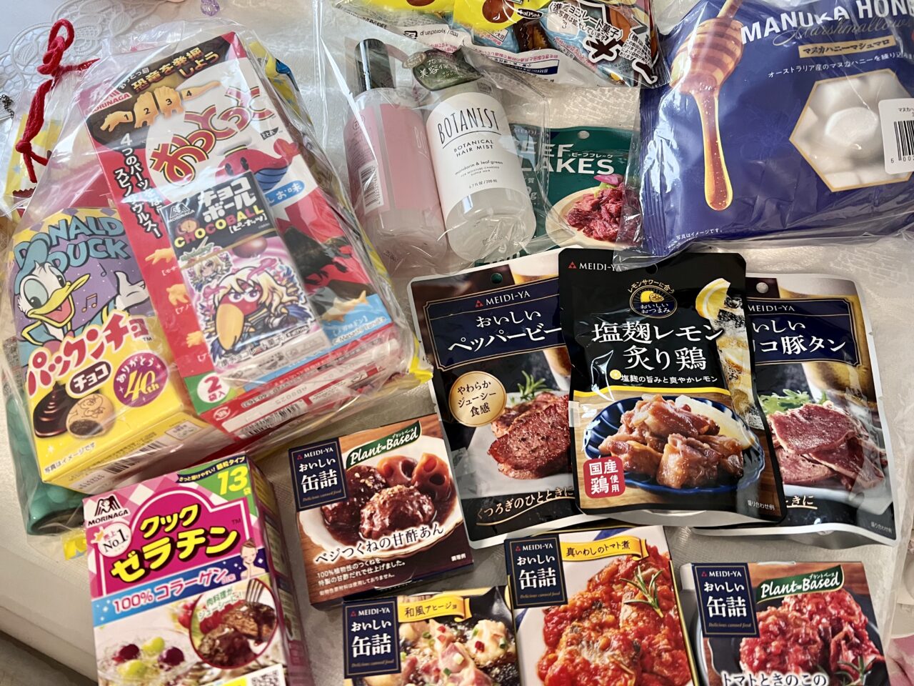 オンワード樫山ファミリーセール大阪初日の戦利品公開。食品と日用品