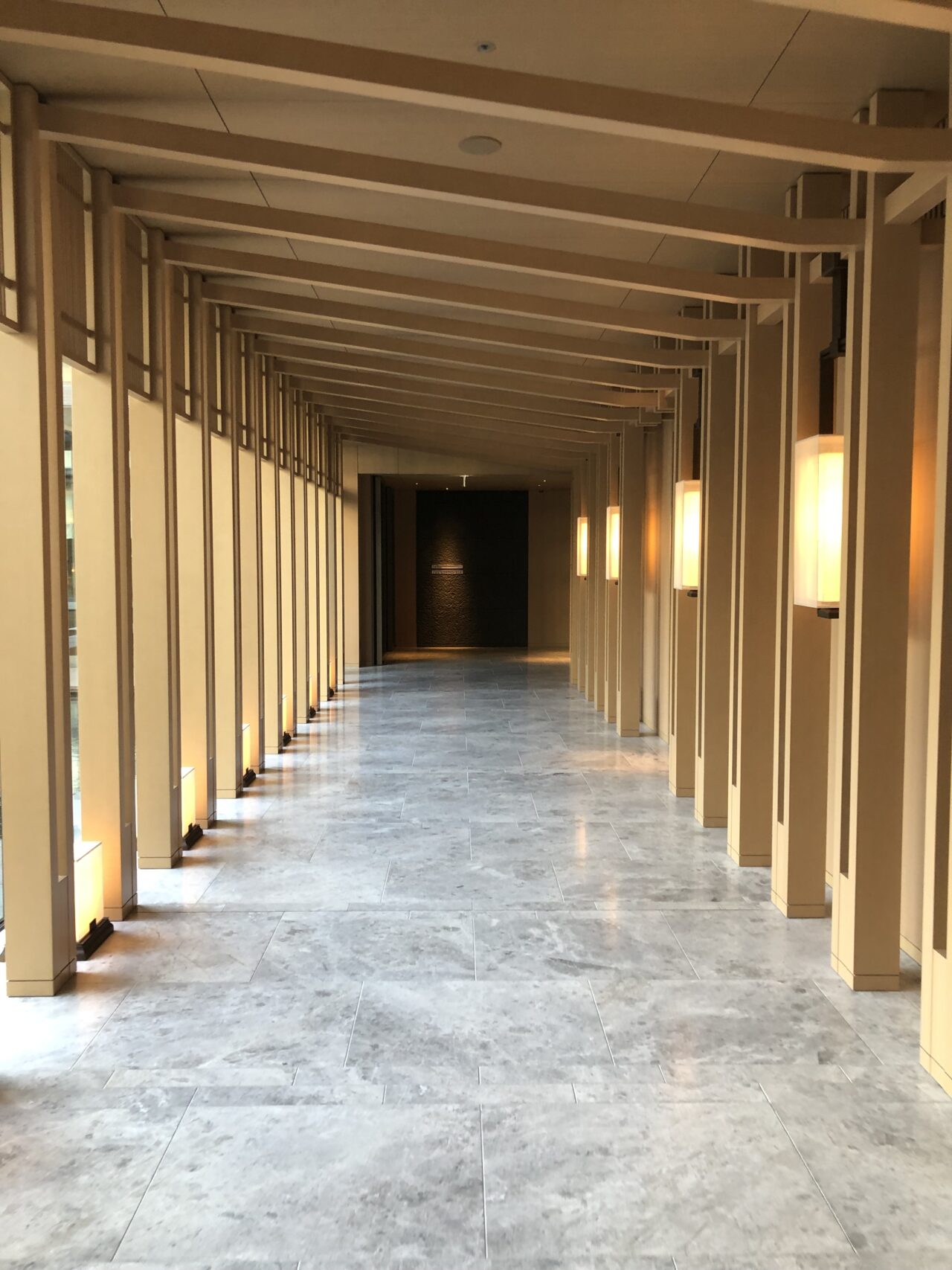 HOTEL THE MITSUI KYOTO(ホテルザ三井京都)の廊下