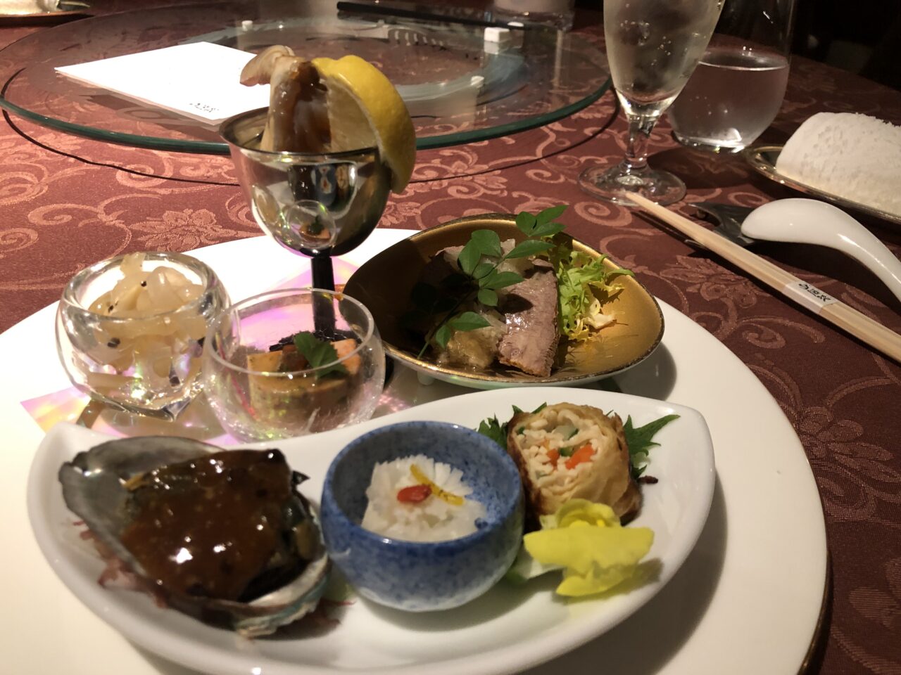 ホテル雅叙園東京の中国料理「旬遊紀」のディナーコース(北京ダック付き)