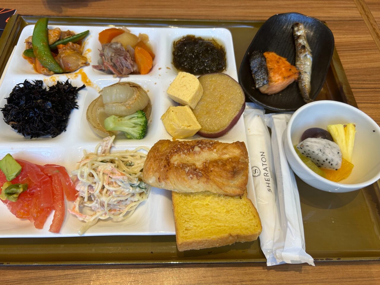 神戸ベイシェラトンホテル＆タワーズの朝食「テラスレストラン ガーデンカフェ」