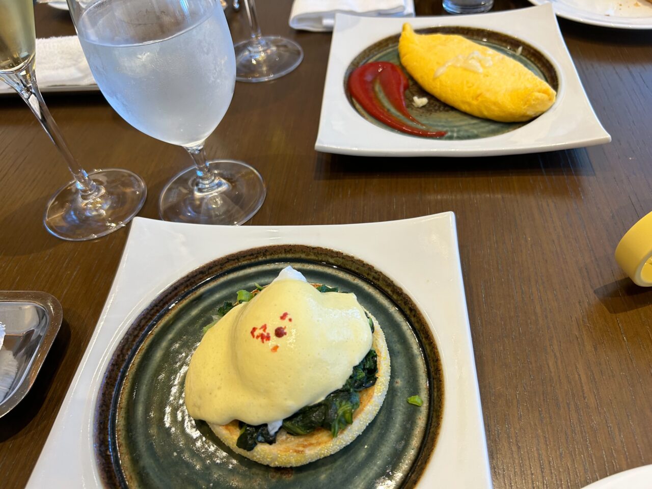 JWマリオット・ホテル奈良の朝食。シルクロードダイニングの卵料理