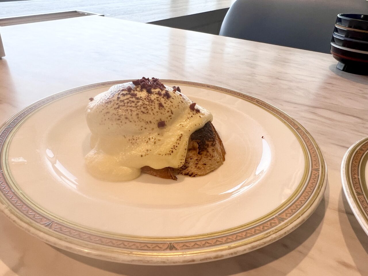 琵琶湖マリオットホテルの朝食(Grill&Dining G)のエッグベネディクト