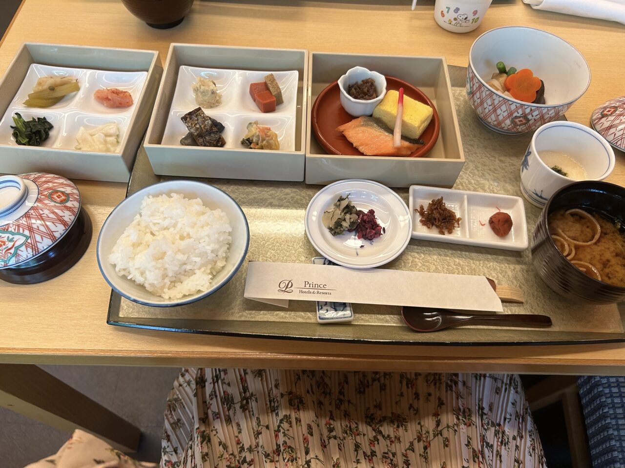 ザ・プリンス京都宝ヶ池、オートグラフコレクションの日本料理「宝ヶ池」の朝食