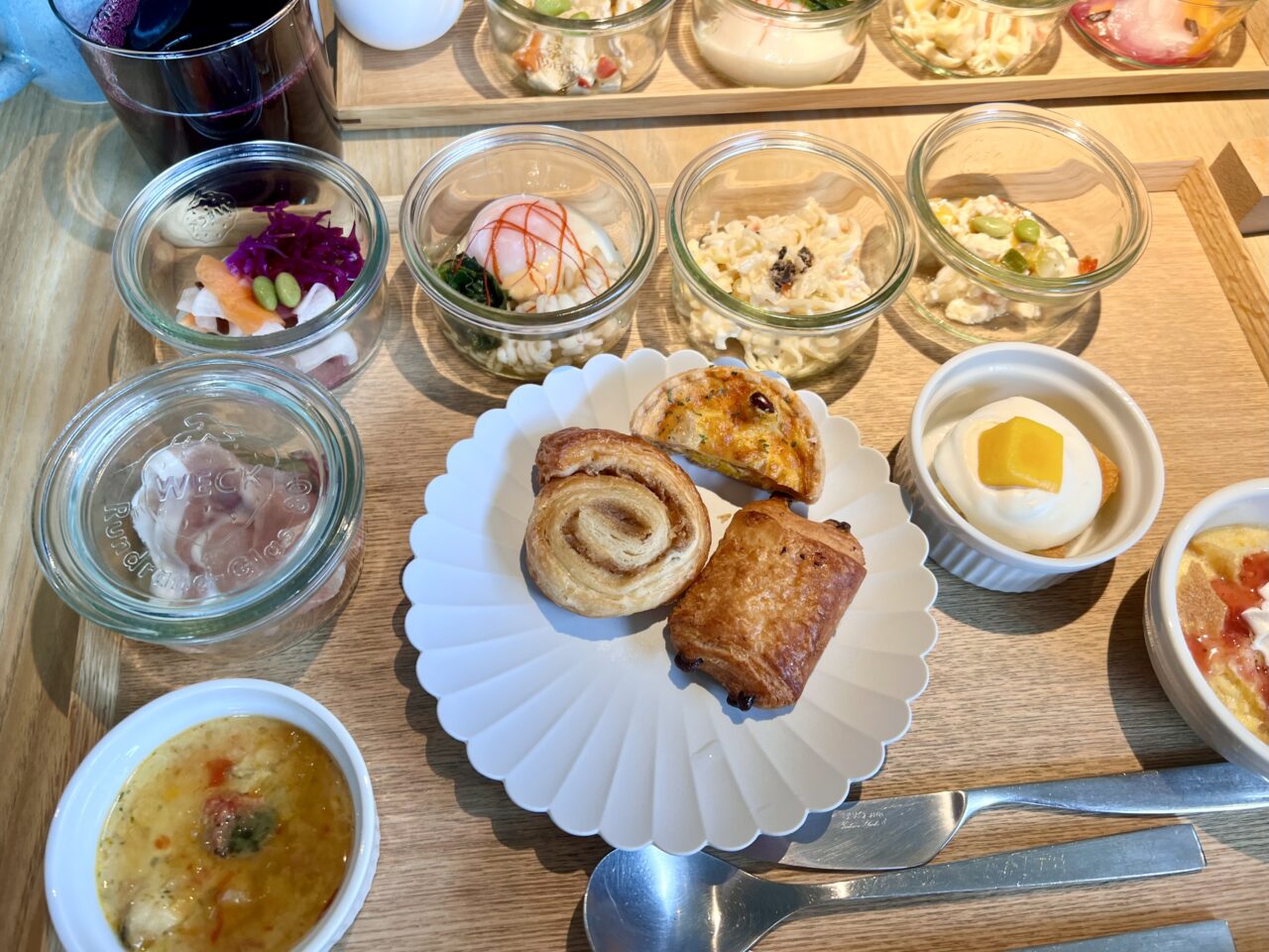 ザ・レインホテル京都の朝食＆ランチのデンマーク伝統料理スモーブロー(オープンサンド)バイキング